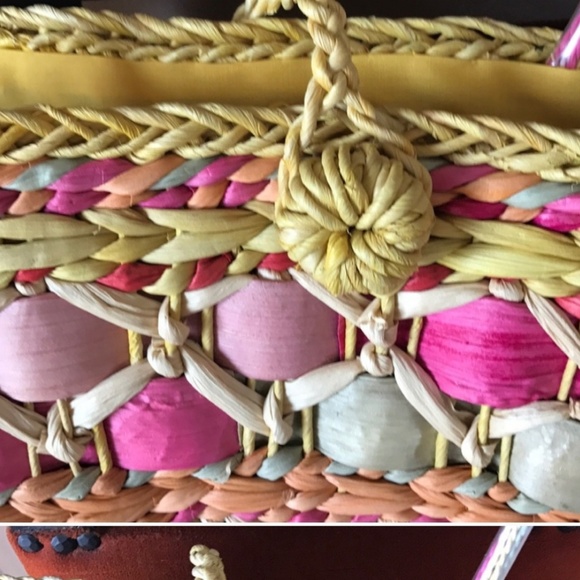 🌿ANTHROPOLOG WOVEN BAG🌿 - Picture 4 of 10